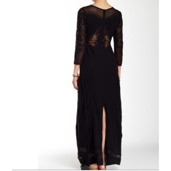 Free People Say You Love Me Maxi Dress black women’s size 4 NWT - Picture 5 of 16